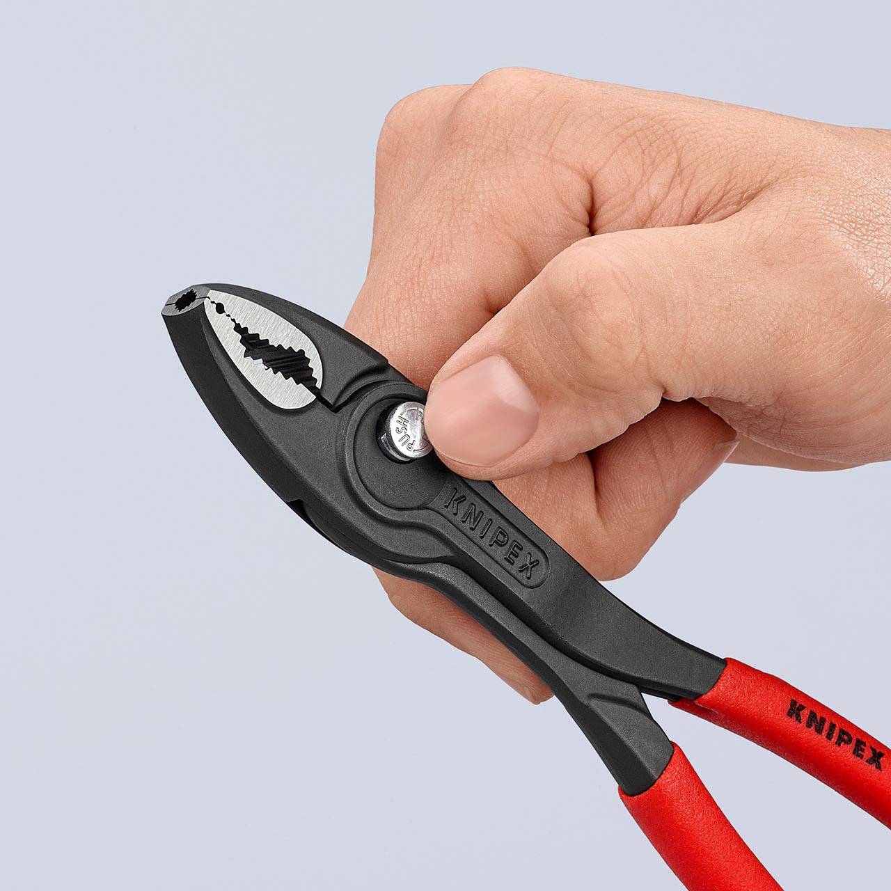 Knipex 82 01 200 SB TwinGrip Frontgreifzange 200mm Kunststoff überzogen, vsl. LT: Mitte März 2022-2