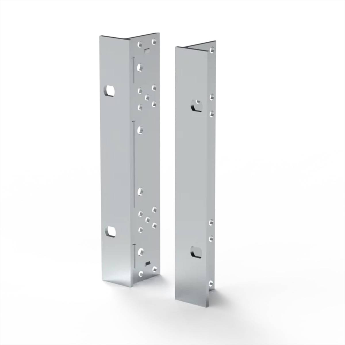 SCHROFF 19"-Winkel Typ F mit / ohne Grifflöcher für Textildichtung - 19"WINKEL 4HE O.GR. 2STK