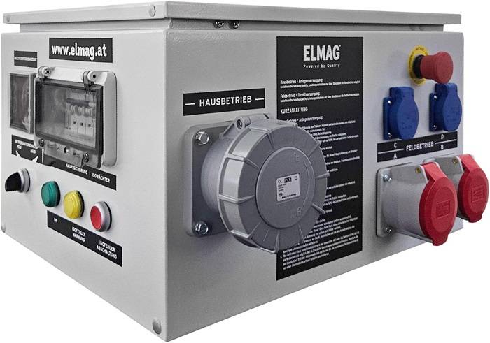 Stromerzeuger SEZN 20WD-AVR-IT/TN IP44 1500UpM Zapfwellen ELMAG-1
