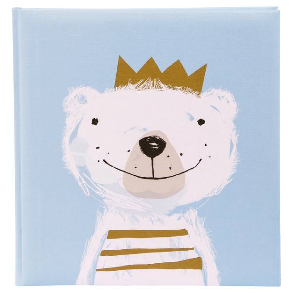 GOLDBUCH - Fortuna blau 30x31 60 Seiten Babyalbum 27257