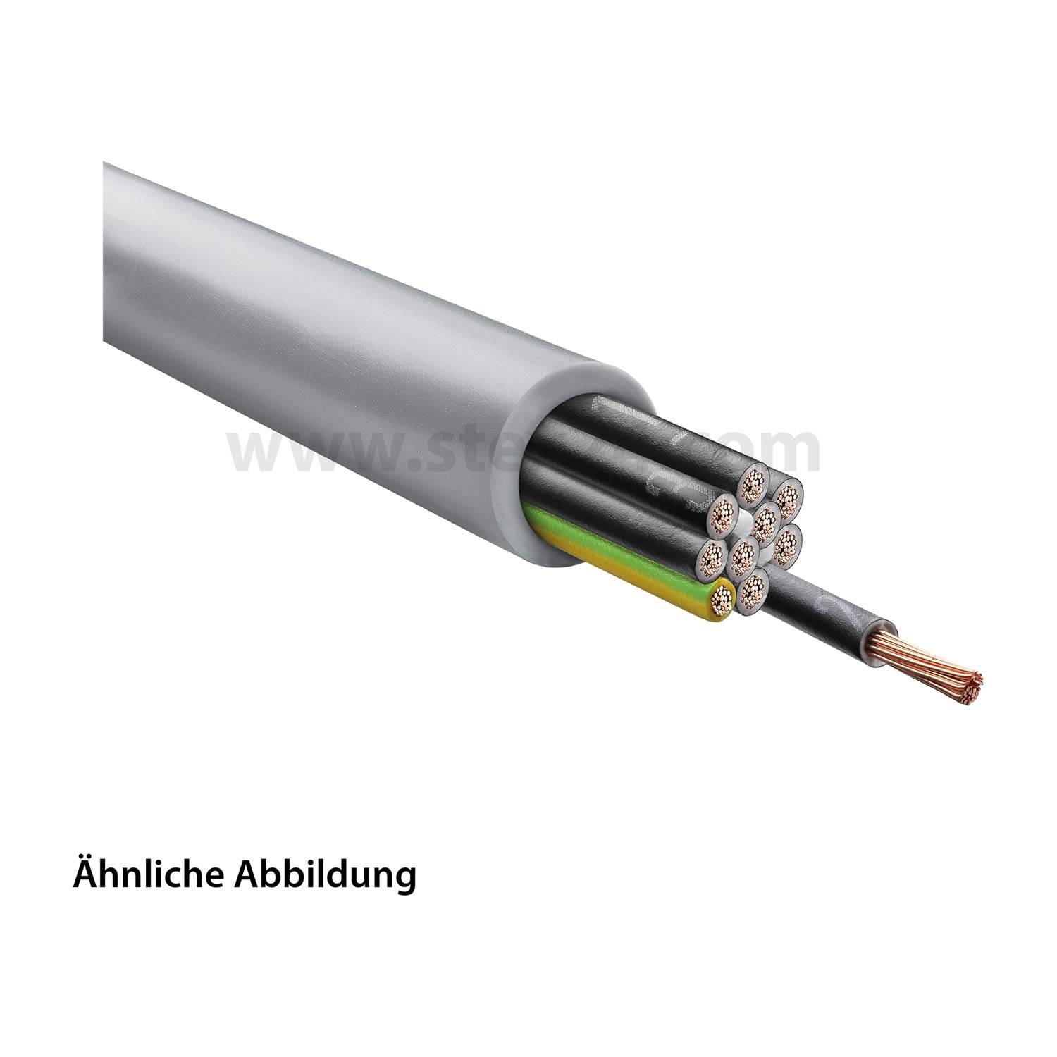 LAPP ÖLFLEX CLASSIC 130 H 10G1mm² halogenfrei AD 10,4mm Nennspannung Uo/U 300V/500V nach UL 600V - 1 Meter