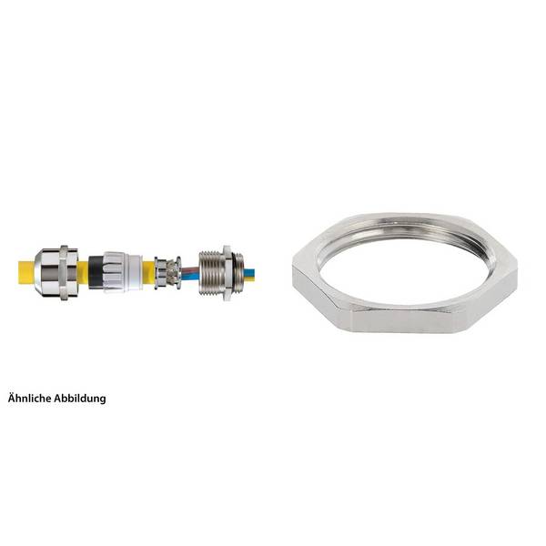 Wiska 59911518K, Verschraubung EMV mit Gegenmutter PG13,5x1,41 Erdungseinsatz