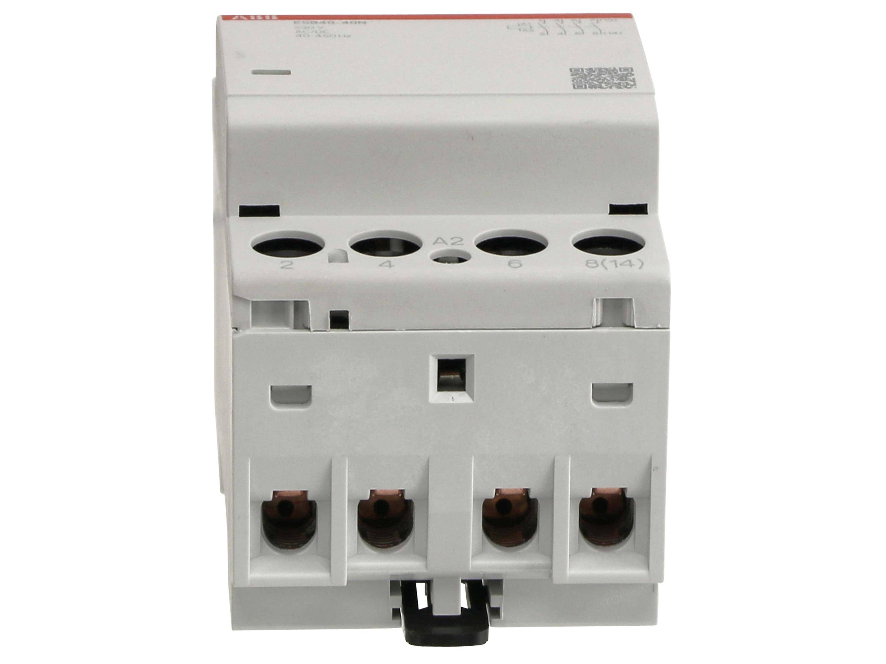 ABB ESB40-40N-06, Schütz, Weiß, IP20, AC, 54 mm, 65 mm-4