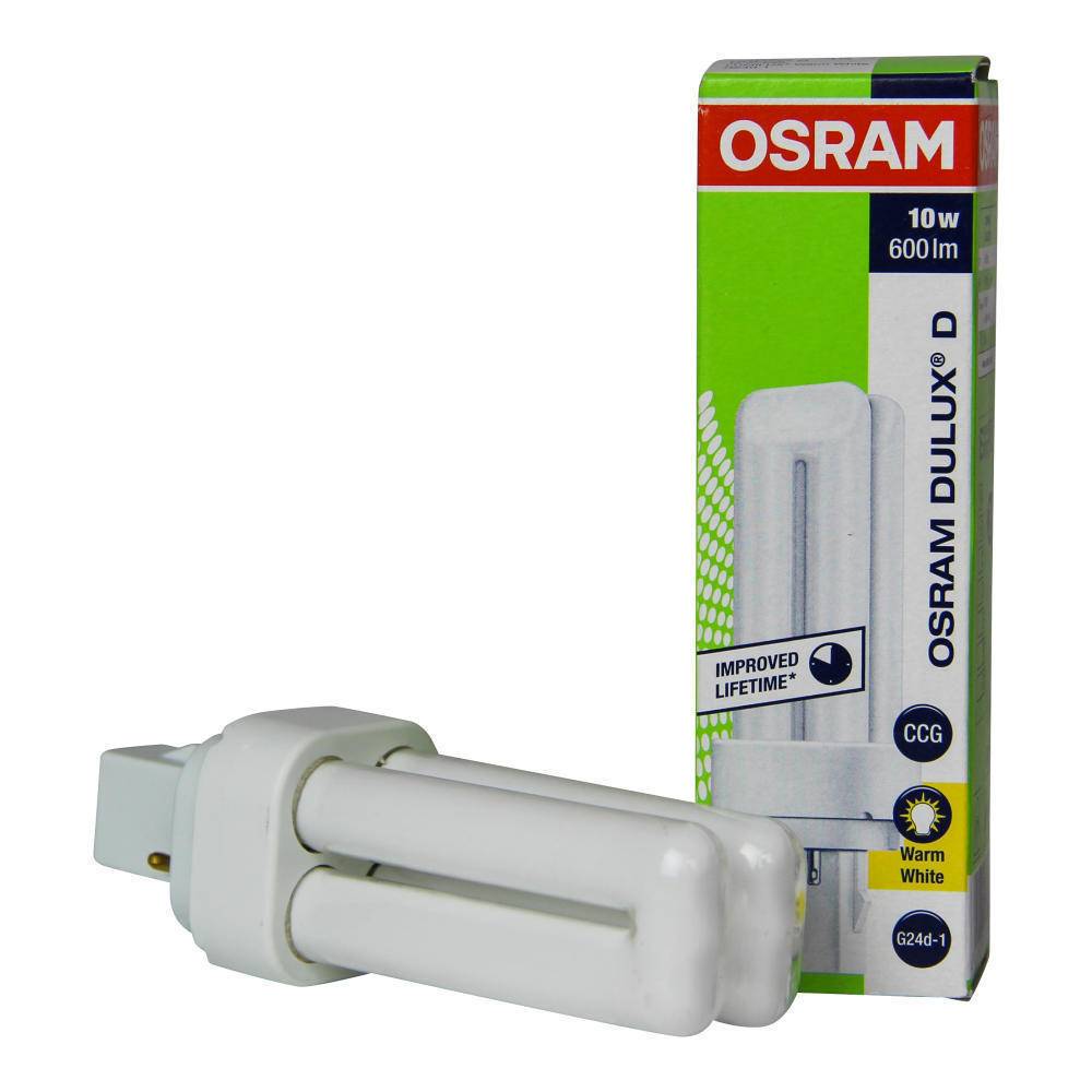 OSRAM DULUX D 10W/830 G24d-1 4050300025681-1