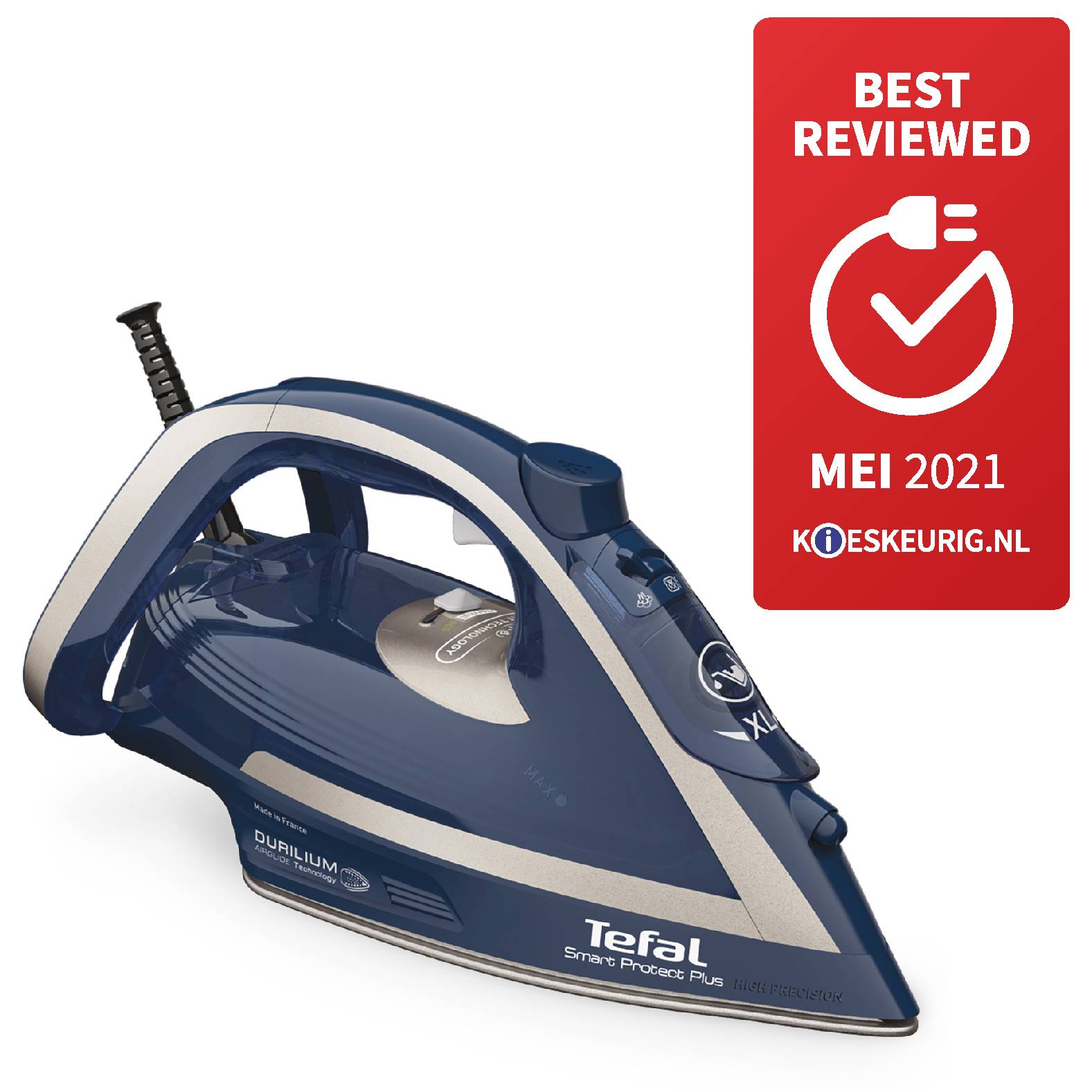 TEFAL Smart Protect FV6872E0 Dampstrygejern