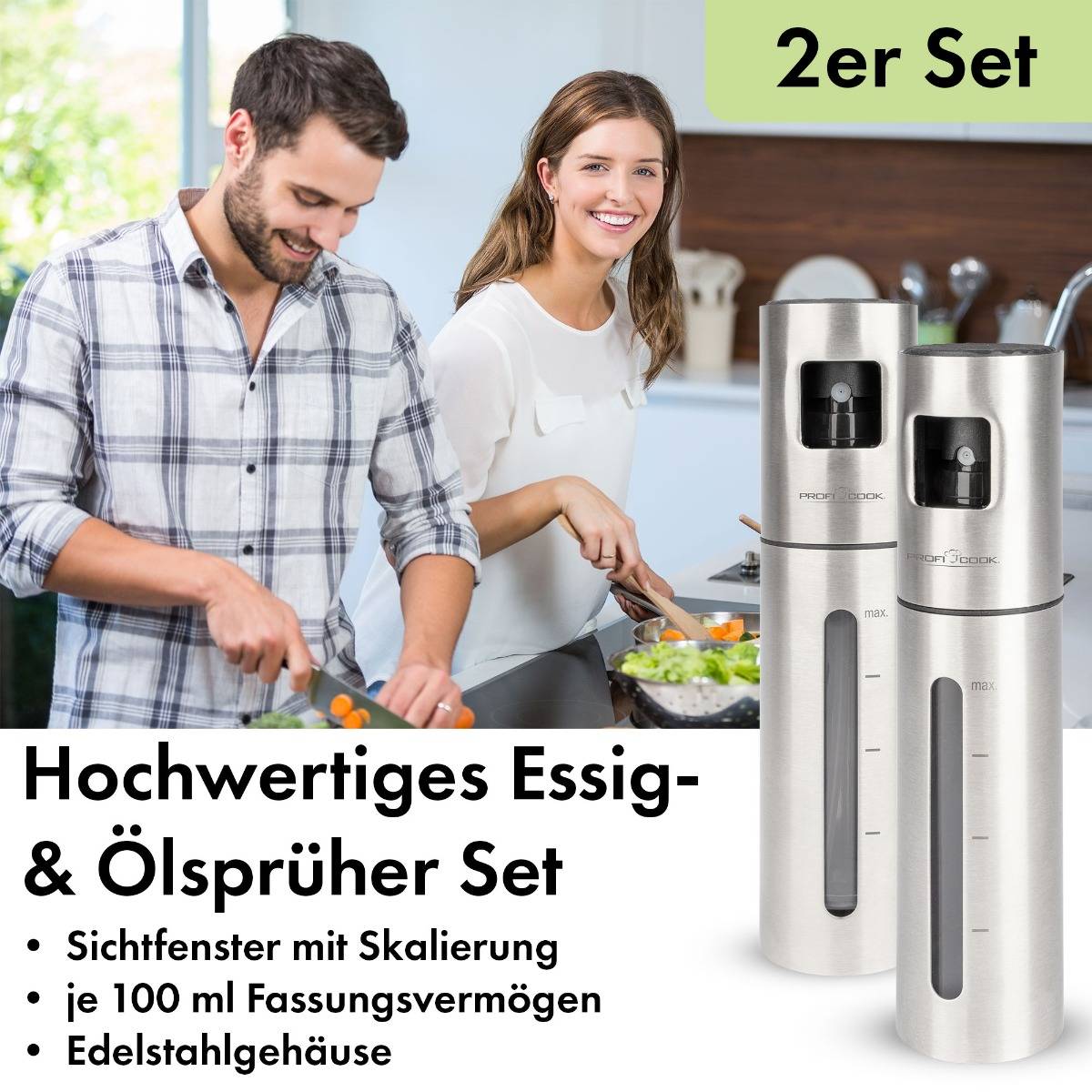 CLATRONIC - ProfiCook PC-EOS 1270, 2 Stück(e)-1