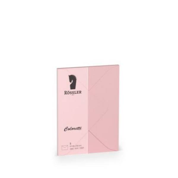 Briefumschlag Coloretti C7 5Er Pack Rosa