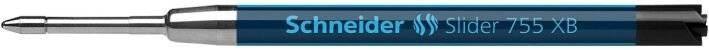 Kugelschreibermine Slider 755, dokumentenecht, XB, 20x schwarz, 20x blau-0