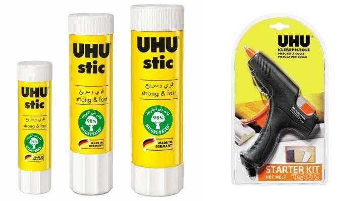 UHU Stic Warenpaket Starter Kit Heisskleben Zugabe-0