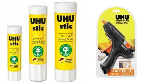 UHU Stic Warenpaket Starter Kit Heisskleben Zugabe