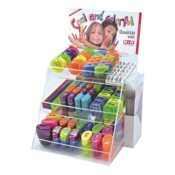 Display Trend Colour Thekendisplay mit verschiedenen Spitzern