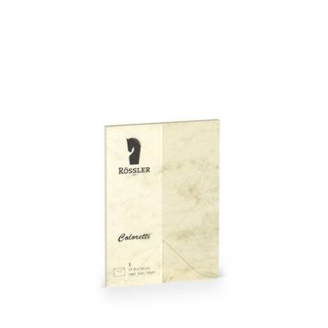 Briefumschlag Coloretti C7 5Er Pack Chamois Marmora-0