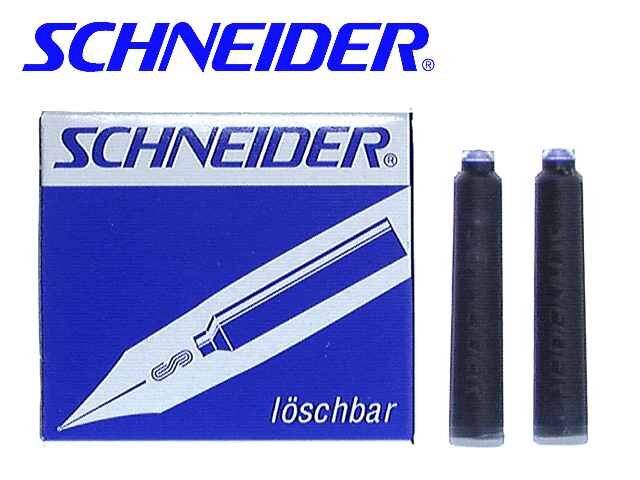Schneider - Tintenpatrone - Blau (Packung mit 6)-2
