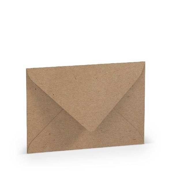 Briefumschlag Paperado C6 100g mit Futter Kraft