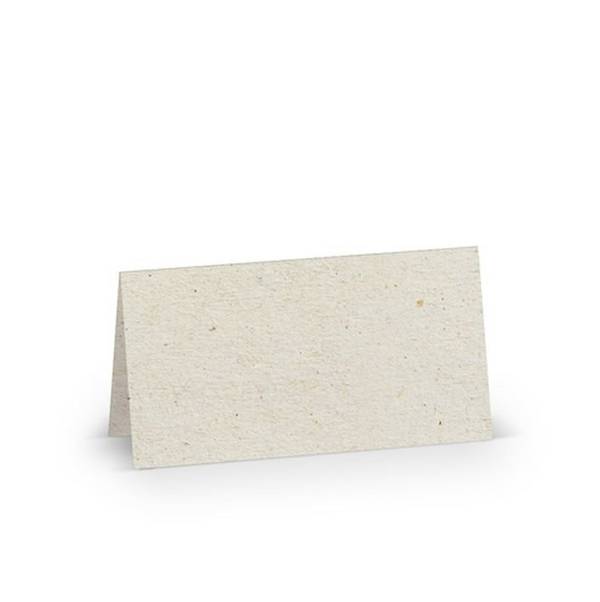 Tischkarten 100x100 220g Terra Vanilla