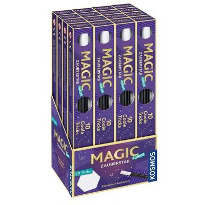 Magic Display Zauberstab mit 16 Zauberstäben ab 6 Jahren 3,6x31x2,7cm