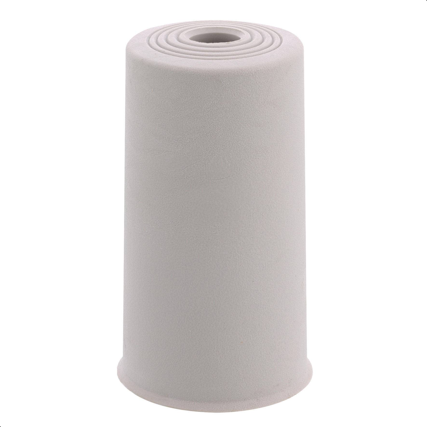 WAGNER Boden-/Wandtürstopper VULKANO BIG - Ø 45 x 75 mm, Vollgummi, grau, zum Schrauben - 15525221-0