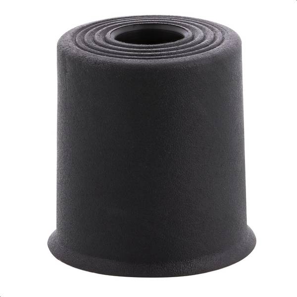 WAGNER Boden-/Wandtürstopper VULKANO MEDIUM - Ø 35 x 35 mm, Vollgummi, schwarz, zum Schrauben - 15524321