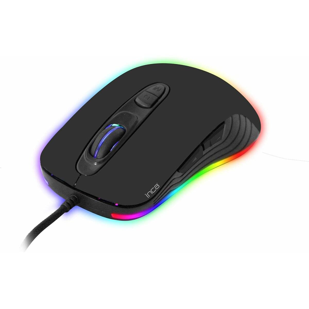Inca PHALDOR RGB Makro Tastem Professional Gaming Maus schwarz-0