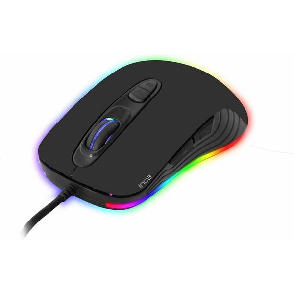 Inca PHALDOR RGB Makro Tastem Professional Gaming Maus schwarz