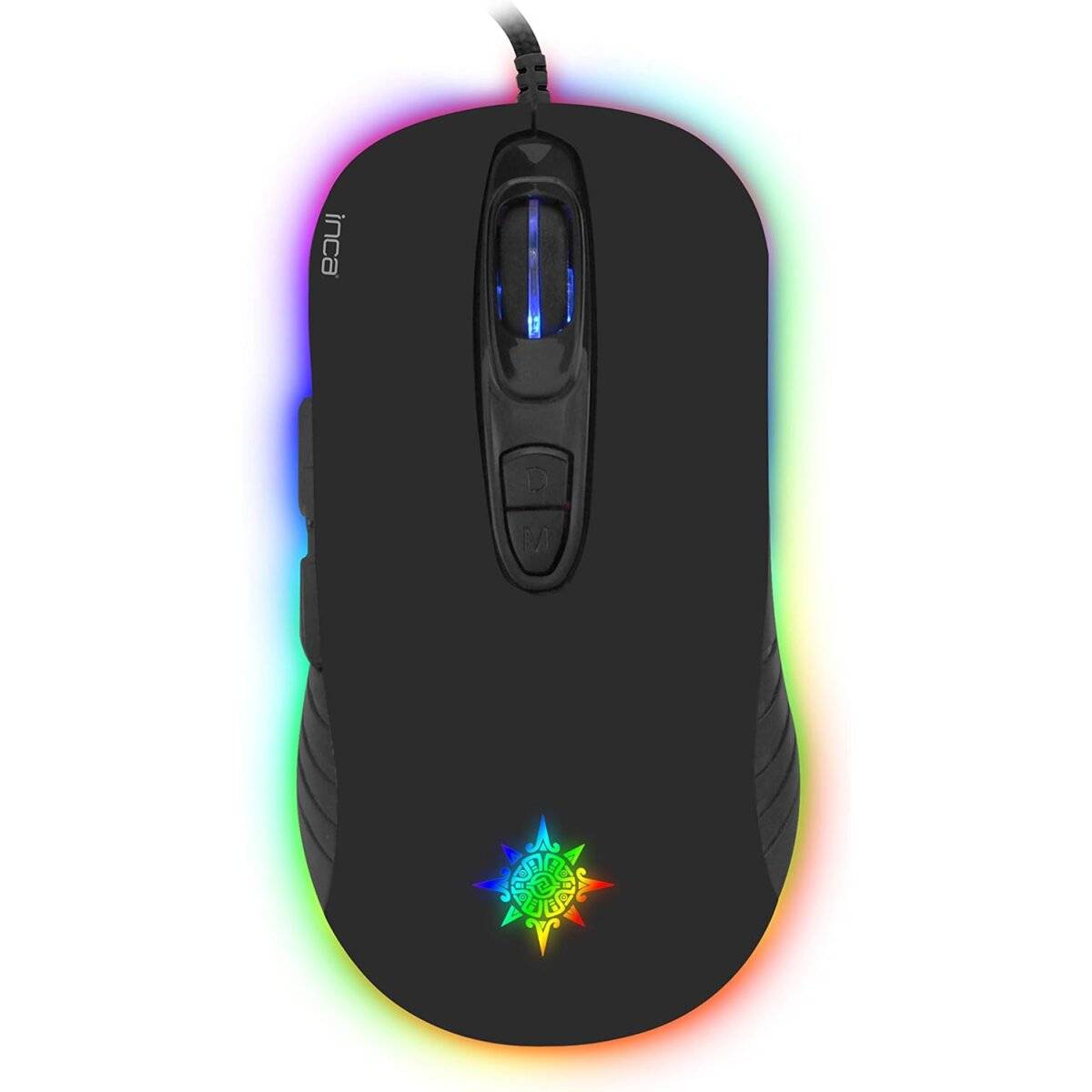 Inca PHALDOR RGB Makro Tastem Professional Gaming Maus schwarz-1