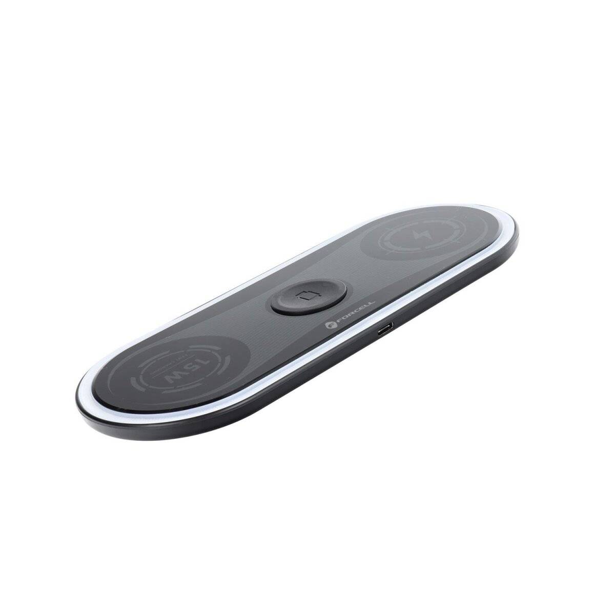 FORCELL F-ENERGY Ellipse Wireless Quick Charge Pad 3in1 15W Kabelloses Ladegerät-1