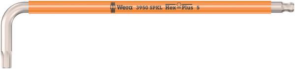 3950 SPKL Multicolour Winkelschlüssel, metrisch, Edelstahl, 5 x 154 mm