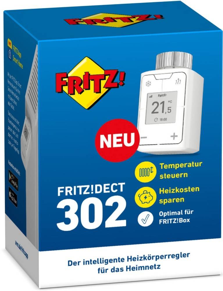 FRITZ Funk-Heizkörperregler FRITZ!DECT 302-3