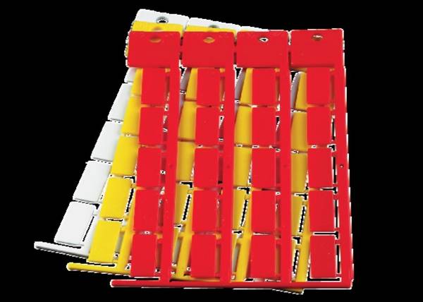 1400 Stk. Murrplastik Kennzeichenschild KSO 15x9
