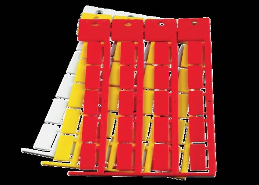 640 Stk. Murrplastik Kennzeichenschild KSO 20x9L-0