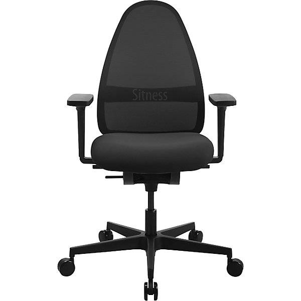 Bürostuhl SOFT SITNESS ART Synchronmechanik mit Armlehnen schwarz. Topstar GmbH 77497349-1