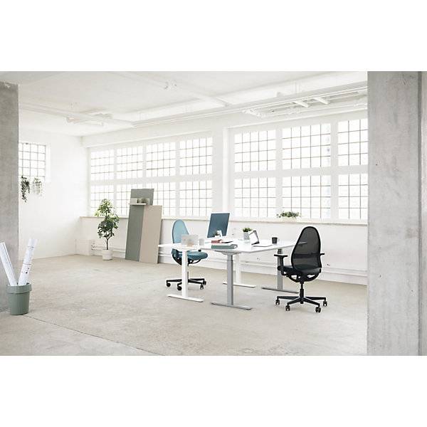 Bürostuhl SOFT SITNESS ART Synchronmechanik mit Armlehnen schwarz. Topstar GmbH 77497349-2