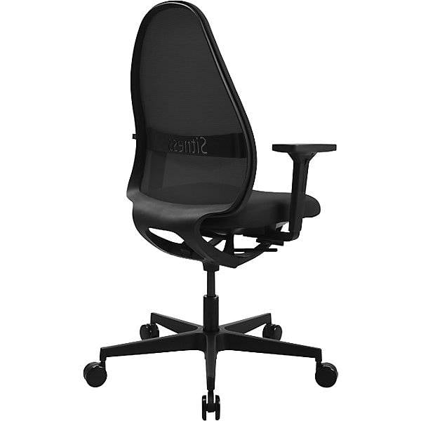 Bürostuhl SOFT SITNESS ART Synchronmechanik mit Armlehnen schwarz. Topstar GmbH 77497349-4