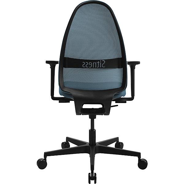 Bürostuhl SOFT SITNESS ART Synchronmechanik mit Armlehnen blau. Topstar GmbH 77497549-1