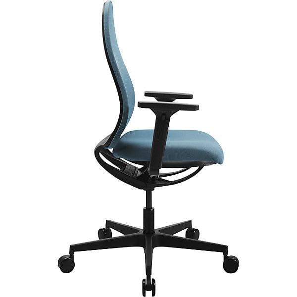Bürostuhl SOFT SITNESS ART Synchronmechanik mit Armlehnen blau. Topstar GmbH 77497549-3