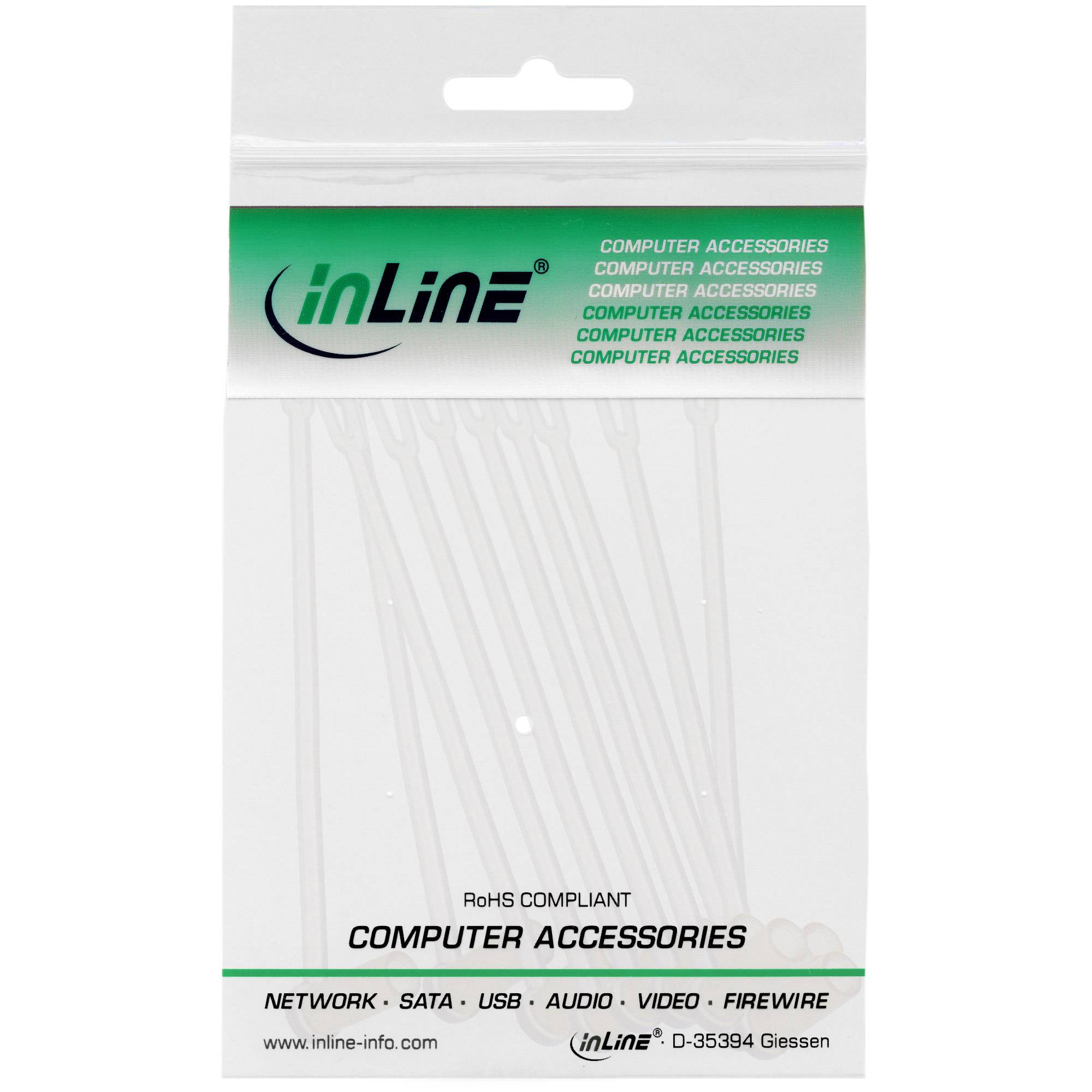 InLine® Staubschutz, für LWL ST- oder simplex SC-Stecker 10er Pack-2