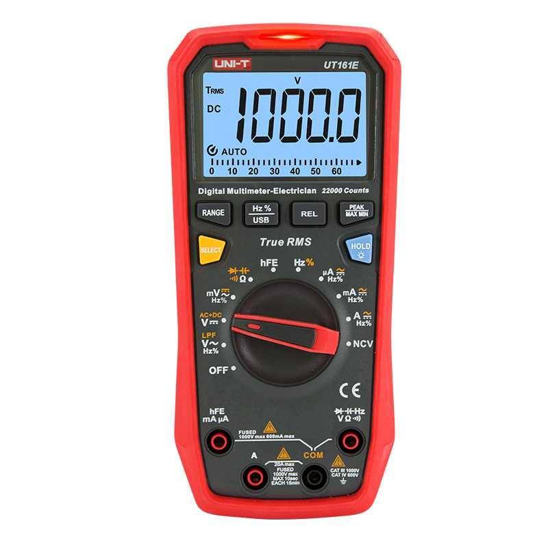UNI-T UT 161E - Multimeter digital 20.000 Counts USB hFEMultimeter-0
