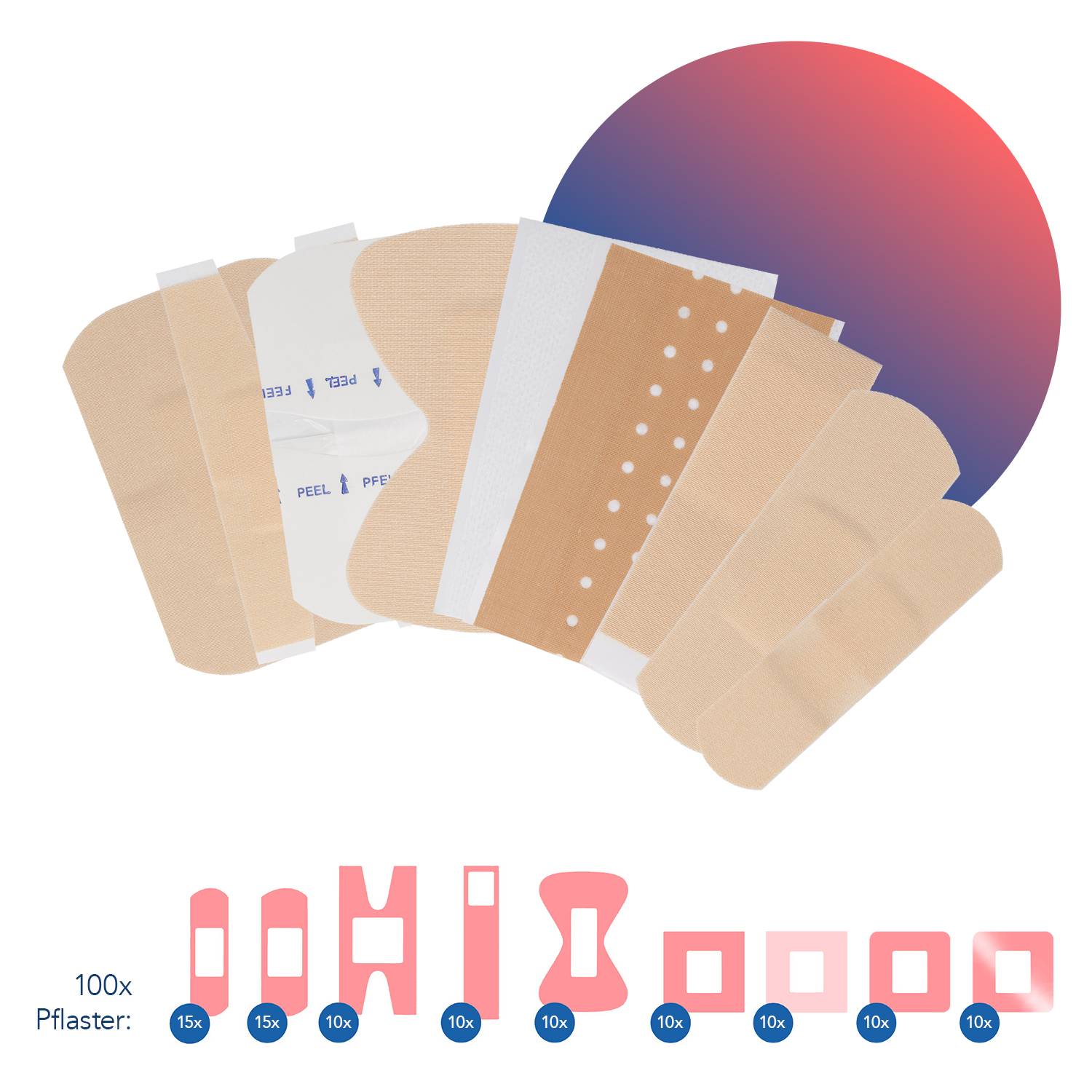 First AID ONLY 100-teiliges Pflastersortiment »Industrie/Handel«-1