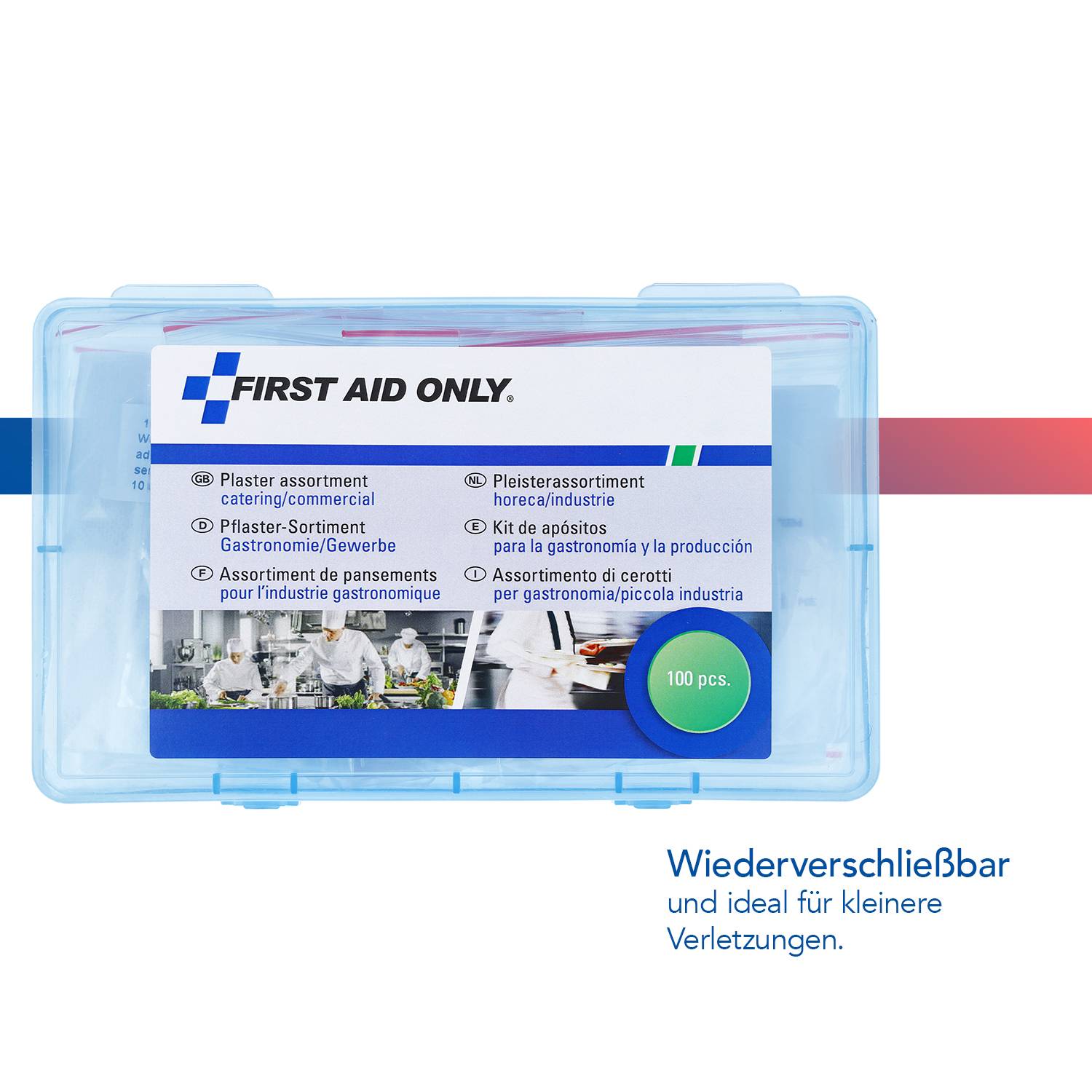 FIRST AID ONLY Pflaster-Box Gastronomie/Gewerbe-2