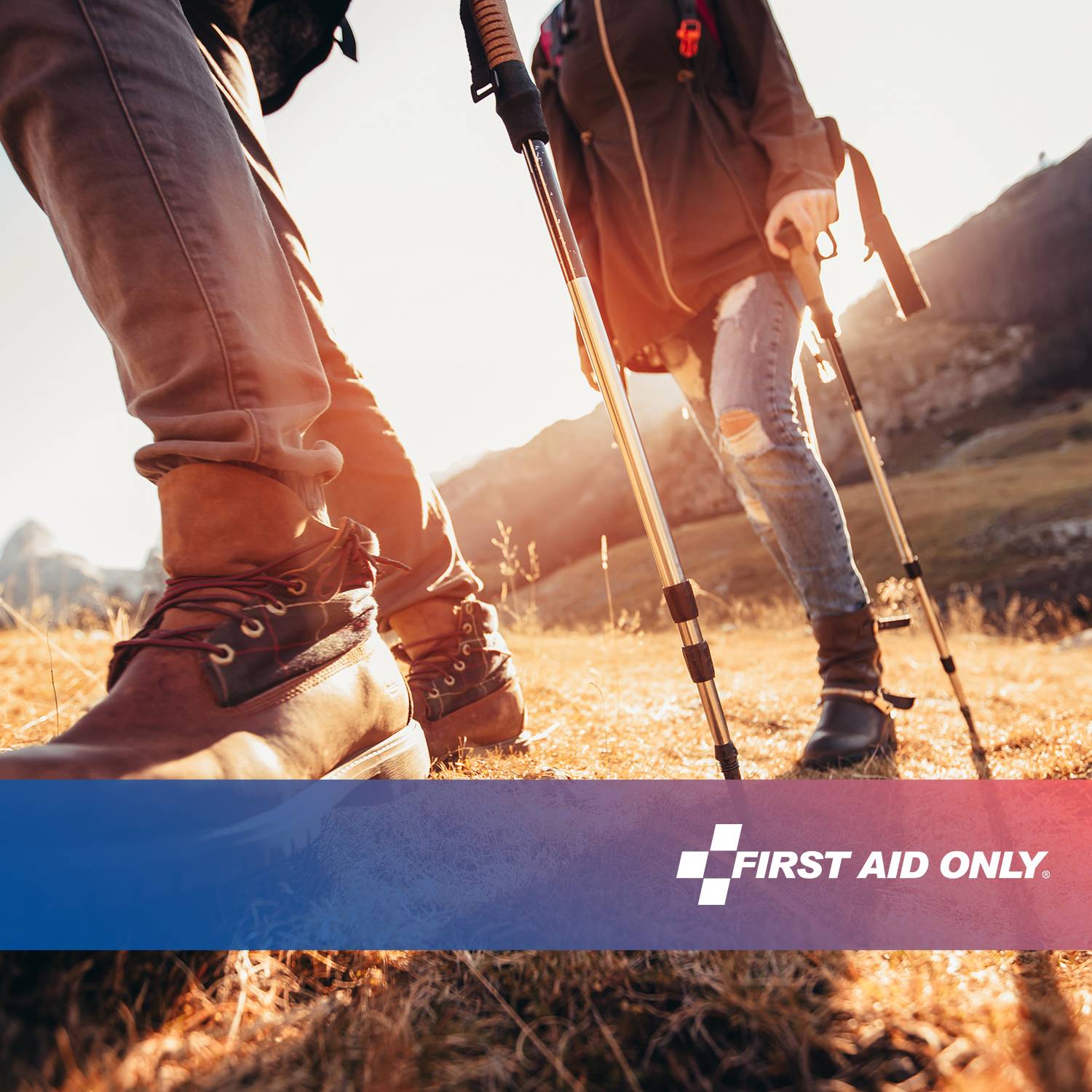 FIRST AID ONLY Pflaster Outdoor/Freizeit/Reise 9 cm x 11.5 cm P-10024-4