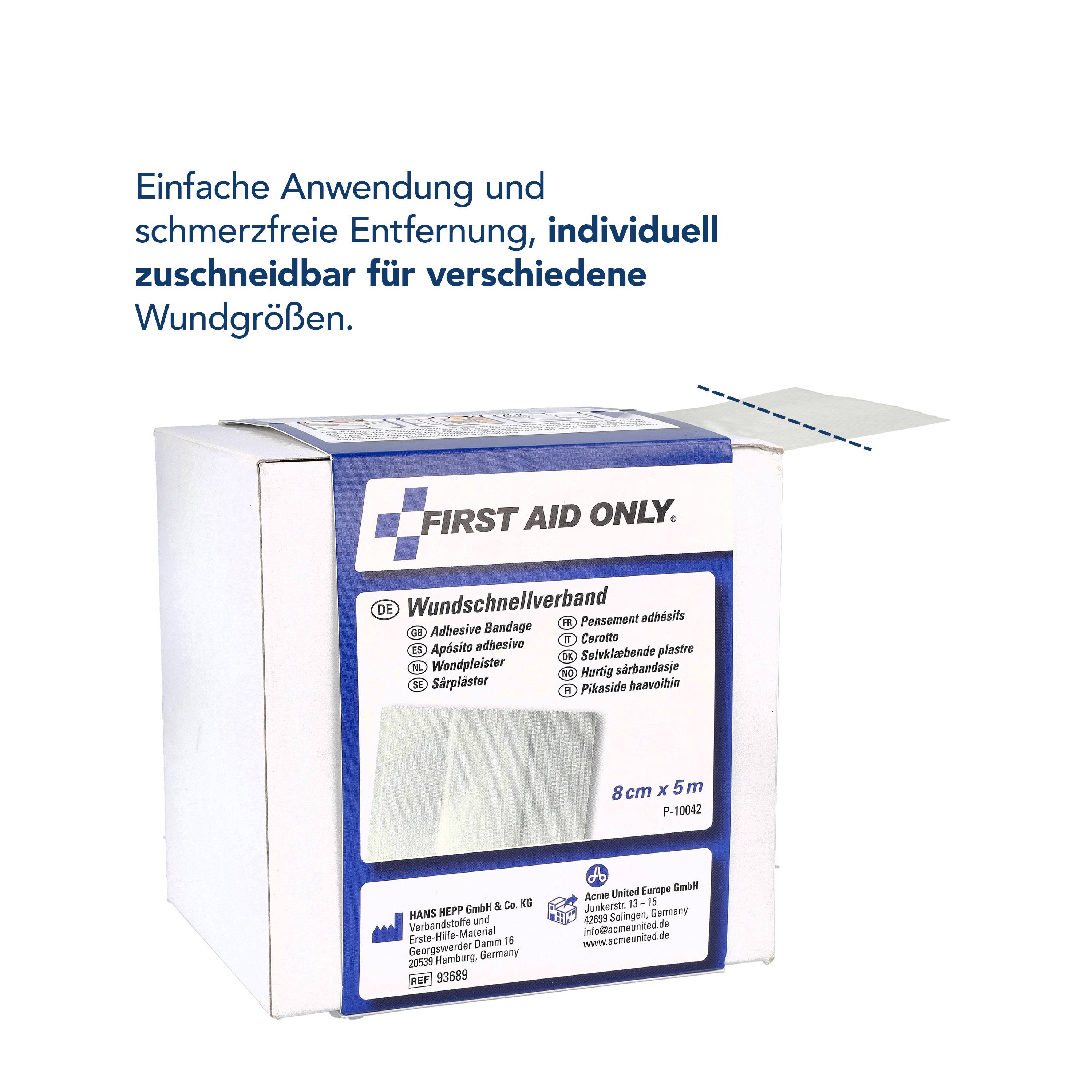 Wundschnellverband P-10042 5m x 8cm-1