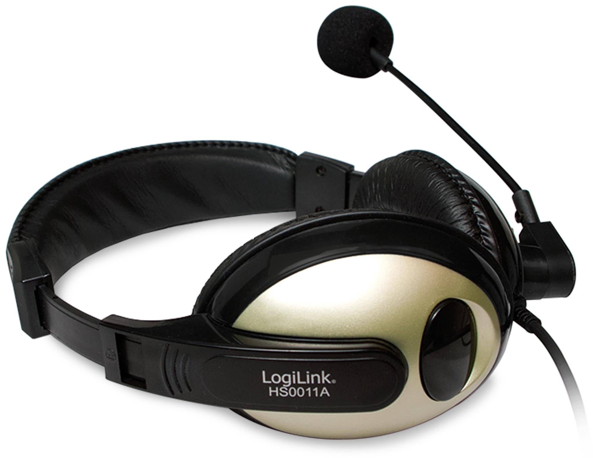 Symbolbild für LogiLink Stereo Headset mit hohem Tragekomfort