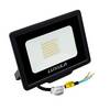 LUXULA LED Außenstrahler 30W 3000K Neutralweiß 3000lm Fluter IP65 Aluminium Schwarz
