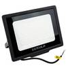 LUXULA LED Außenstrahler 100W 4000K Neutralweiß 10000lm Fluter IP65 Aluminium Schwarz