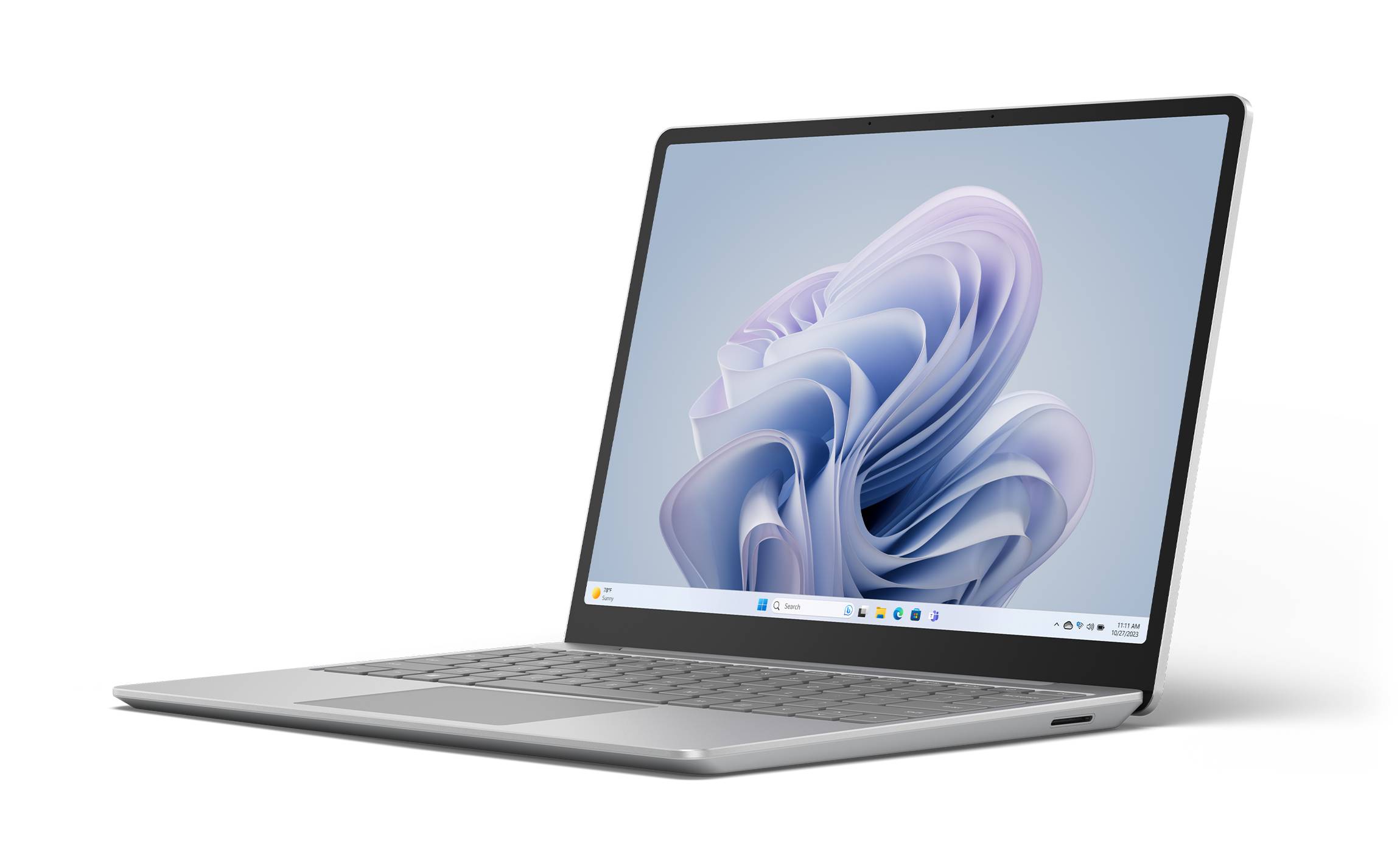 Microsoft Surface Laptop Go 3 Platin, 12,4" Touch, Core i5-1235U, 8GB RAM, 256GB SSD, Win11-1