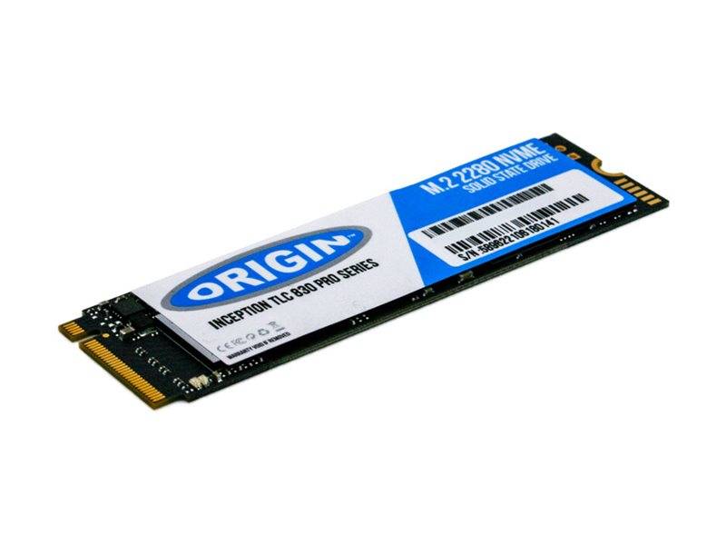 Origin Storage Inception M.2 NVMe 3D TLC - SSD - 1 TB - intern - M.2 2280 - PCIe 3.1 (NVMe)-2