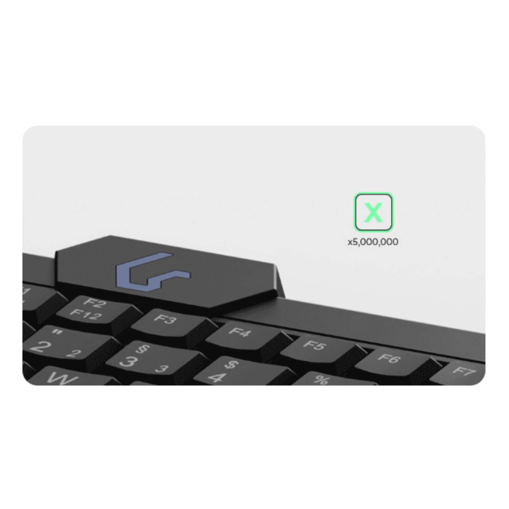 KeySonic KSK-3210ELU DE Super-Mini Tastatur Hintergrundbeleuchtung Touchpad - Tastatur - QWERTZ-4