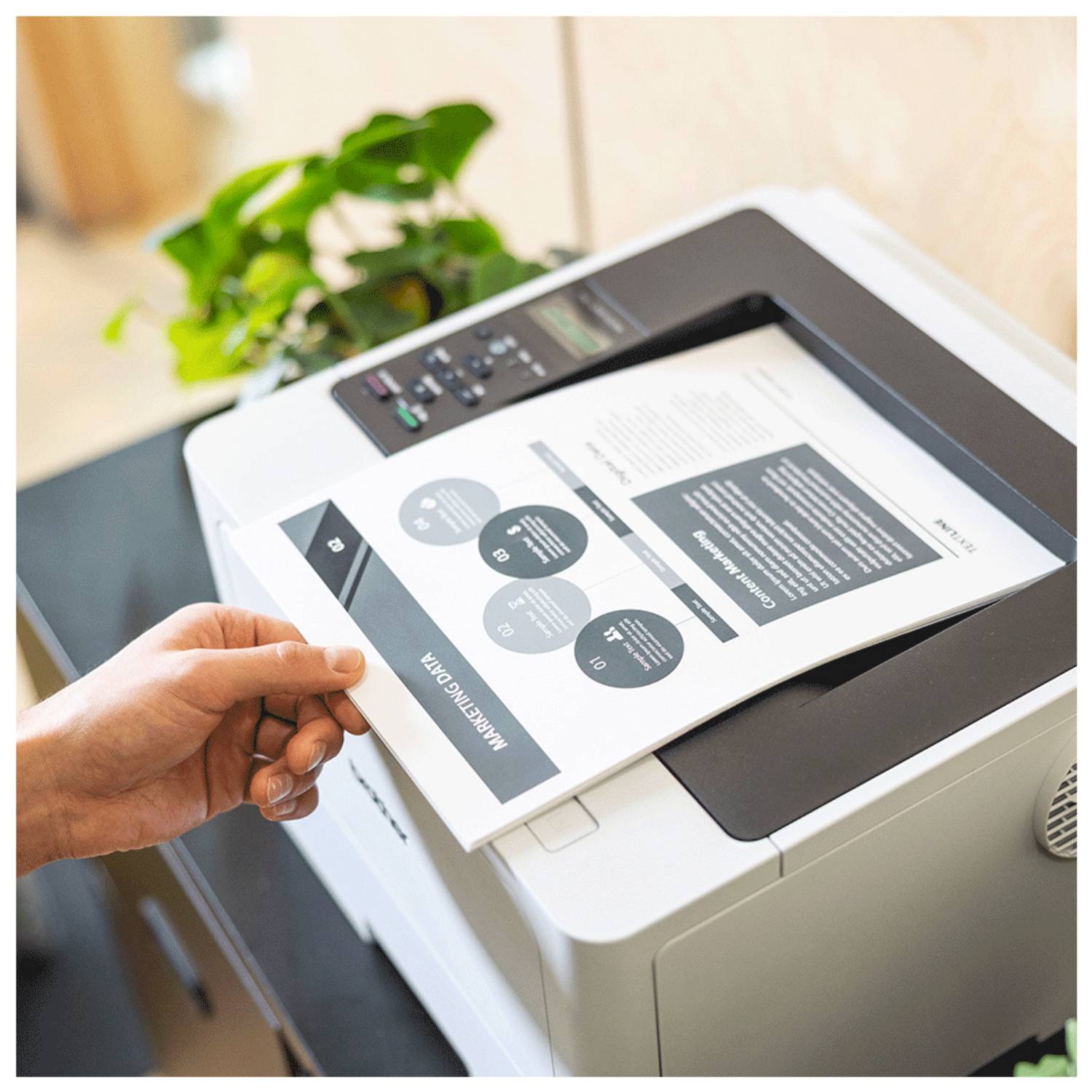 Brother HL-L5210DW - Drucker - s/w - Duplex - Laser-2