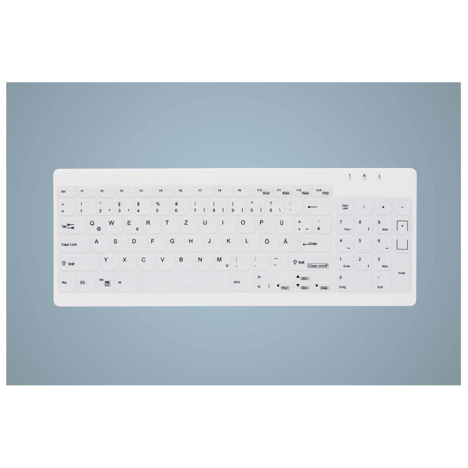 Cherry Active Key AK-C7012 - Tastatur - komplett versiegelt, IP68-0
