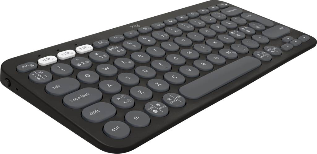 Logitech Pebble Keys 2 K380s - Tastatur - kabellos - Bluetooth LE - QWERTY - Nordisch (Dänisch/Finni-3